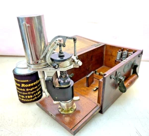 DOBBIE-MCINNES STEAM ENGINE INDICATOR In Original Box Used To Set The Timing - Picture 1 of 23