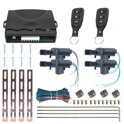 Zentralverriegelung Universal Nachrüsten ZV Funk Fernbedienung Klappschlüssel DE - Bild 1 von 4