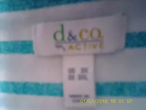 D & CO. TEAL SHIRT BRAND NEW 3X - Picture 1 of 1