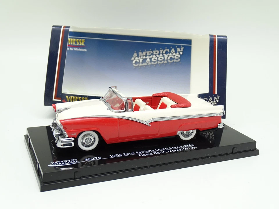 Vitesse 1/43 - Ford Fairlane Open Convertible Rosso E Bianco 1956 - Immagine 1 di 1