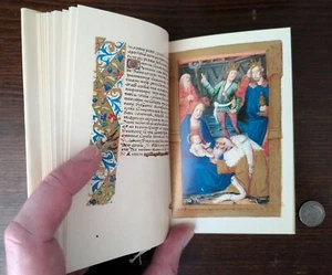 ILLUMINATED FRENCH BOOK of HOURS. AROUND 1480, BOURDICHON. FACSIMILE EDITION - Picture 1 of 10