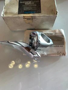 Shimano105 SC FD 1055 Umwerfer Anlöt Silber Made In Japan Neu - Bild 1 von 9