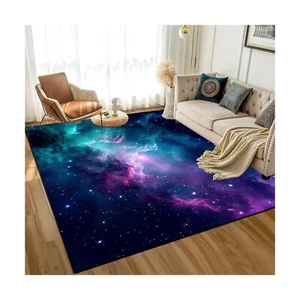 6' x 9' Galaxy Area Rug Bedroom Living Room for Girls Kids Boys Large Space C... - Picture 1 of 8