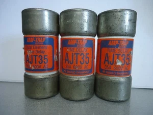 Schönes Set Gould Shawmut AJT35 35 AMP Sicherungen LPJ 35SP Klasse J 600V - Bild 1 von 3