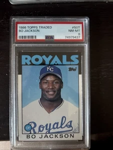 1986 Topps Traded - Bo Jackson #50T (RC) - Foto 1 di 1