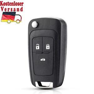 10Pcs/Lot 3 Buttons Flip Folding Key Shell Case Fob for Chevrolet Aveo Cruze Orl - Bild 1 von 6