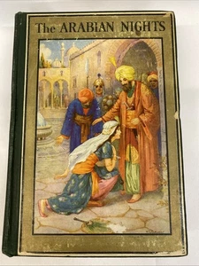 The Arabian Nights - illus Harry G. Theaker c. 1930 David McKay Golden Books HC - Picture 1 of 8