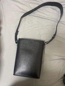 UNIQLO Jil Sander +J Black Shoulder Bag Minimalist Designer pre-owned FROM JAPAN - Picture 1 of 12