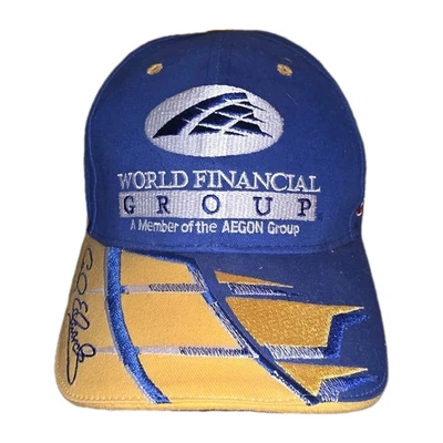 Autographed Carl Edwards #99 World Financial Group  Ball Cap  Roush Racing  - Image 1 of 4