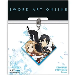 Sword Art Online - Kirito &amp; Asuna Keychain (Acrylic) - ABYstyle - Picture 1 of 3