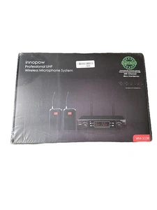 Sistema de micrófono inalámbrico UHF profesional Innopow WM-333B NUEVO EN CAJA - Imagen 1 de 4