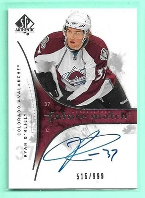 Ryan O'Reilly 2009-10 SP Authentic Future Watch Auto 515/999 RC! #222 Avalanche - Image 1 of 2