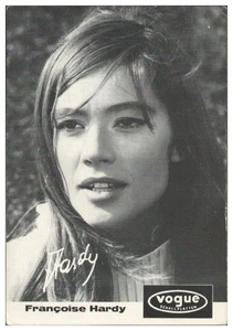 V9474/ Francoise Hardy Autogrammkarte  ca.1968 - Bild 1 von 2