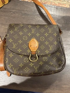 Louis Vuitton Shoulder Bag Vintage Retro Bag Saint-Cloud - Picture 1 of 12