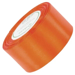 Satinband 50 mm - Orange - 32m SCHLEIFENBAND Geschenkband Dekoband - Bild 1 von 1