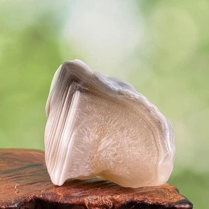 Regalo di Natale Cina Mongolia Interna Agata Gobi invecchiata Pietra da Vista Designer - Foto 1 di 2