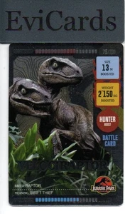 Velociraptor - Nr. 75/200 - Silver Rare - Jurassic World Roar! - Picture 1 of 1