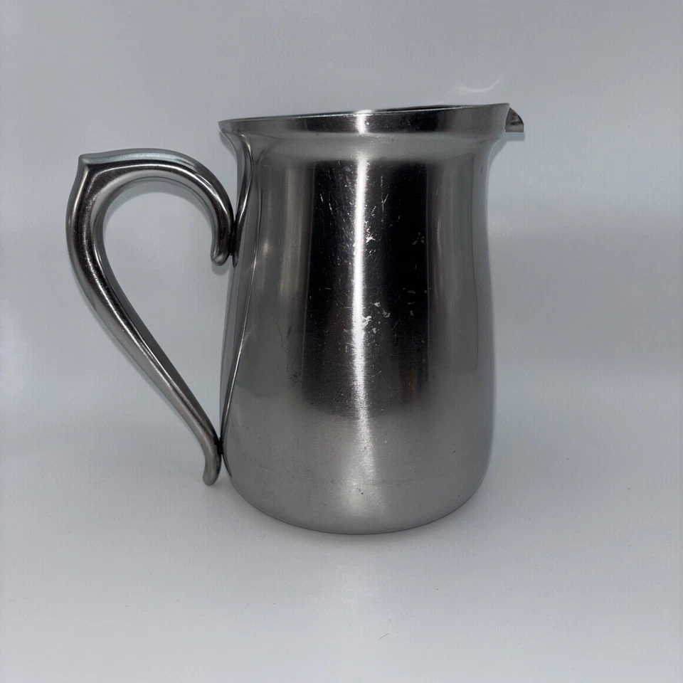 Винтажный тяжелый кувшин Oneida из нержавеющей стали оригинальный - Изображение 1 из 4