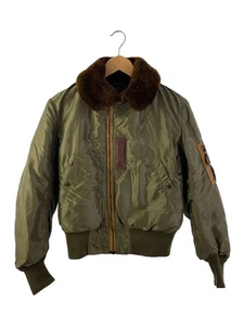 The Real McCoy's mens REAL McCoyS Flight Jacket 36 Nylon KHK japan - Picture 1 of 6
