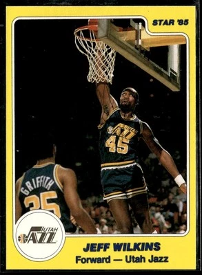 1984-85 Star Jeff Wilkins HS - Image 1 of 2