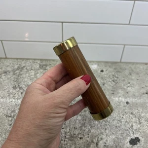 Vintage wooden and brass glass ball kaleidoscope 5” - Picture 1 of 6