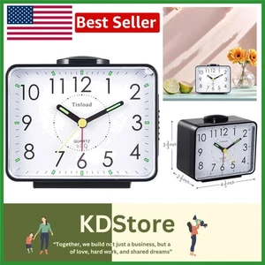 Heavy Sleepers Loud & Silent Alarm Clock with Snooze & Light - Picture 1 of 10