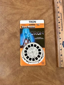 TRON Movie Jeff Bridges 1982 Walt Disney Productions 3D View-Master 3 Reel Set - Picture 1 of 5