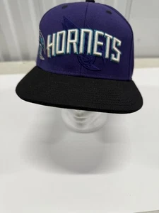 Adidas Charlotte Hornets NBA Snapback Baseball Cap Hat Adjustable - Picture 1 of 9