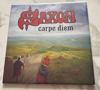 Saxon Carpe Diem Limited Edition Clear Vinyl LP, Mint. - Image 1 of 3
