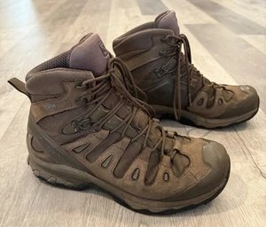 Salomon Men’s Brown Quest 4D Gore Tex Forces 2 Boots - Size 10 - Picture 1 of 9
