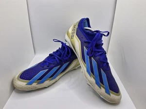 Scarpe da calcio uomo Adidas x Crazyfast League Messi FG taglia UK 10 tacchetti blu - Foto 1 di 10