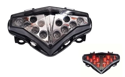 Style2 LED Rear Lamp Brake Taillight For Kawasaki 2012-2016 Ninja650/ ER6N/ ER6F - Imagem 1 de 4