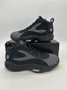 Reebok Answer 3 Men's size 9 Black Chrome Energy Red Basketball Shoes 100209104 - Picture 1 of 6