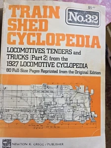 TRAIN SHED CYCLOPEDIA No.32 1927 LOCOMOTIVES TENDERS and TRUCKS (Pt2) 4-8-2 ALCO - Bild 1 von 1
