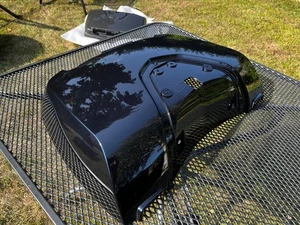 BMW 49L Verdeckkasten lackiert Deckel Abdeckung K1600 R1250 - Dunkelblau (77437729425) - Bild 1 von 5