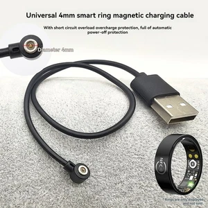 Smart Ring 4mm Runde Magnetische Ladekabel Ring Ladegerät für R8 R02/R06/SR200 - Bild 1 von 8
