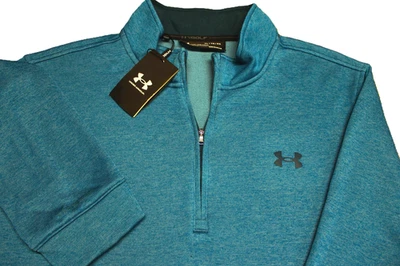 JERSEY DE GOLF UNDER ARMOUR COLD GEAR POLI 1/4 CREMALLERA--XL--¡NUEVO!! ¡ETIQUETAS!! Foto 1 de 3