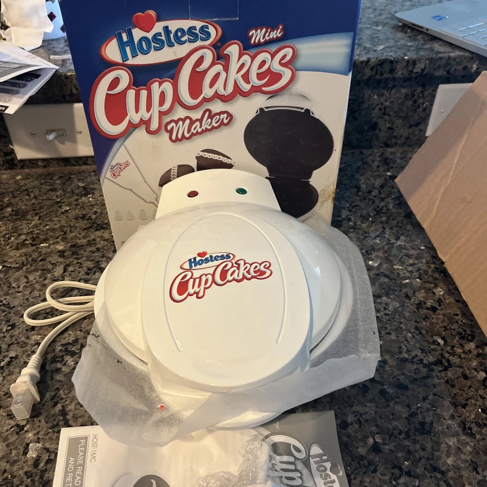 Anfitriona Mini Cupcakes Maker Hornear Anfitriona Cupcakes en Casa Nuevo en caja Foto 1 de 3