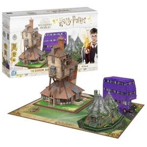 Wizarding Harry Potter Burrow Hagrid Knight Bus 3D Puzzle Collector Model New ZZ - Picture 1 of 4