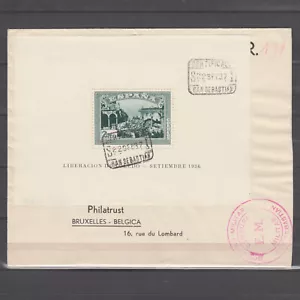 España 1937 Edifil 837 Toledo bloque sobre cubierta - Imagen 1 de 1