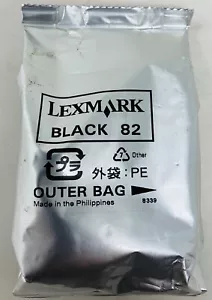 LEXMARK 18L0032E 82 CARTUCCIA ORIGINALE NERO PER LEXMARK X5100/X6100/Z55/Z65 - Bild 1 von 1