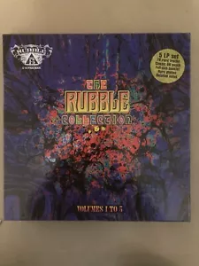 THE RUBBLE COLLECTION VOLUMES 1 TO 5, LIMITED EDITION 5 x LP BOX SET, EX - Picture 1 of 7