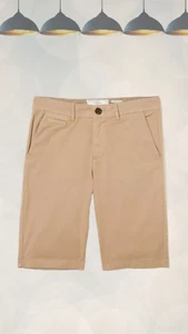 Ex Fat Face Fowey Bermuda Chino Shorts für Damen in braunem Birnenholz - Bild 1 von 4