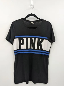 Camiseta Victoria's Secret Mujer’s M Gris Oscuro Logo-LEER - Imagen 1 de 6