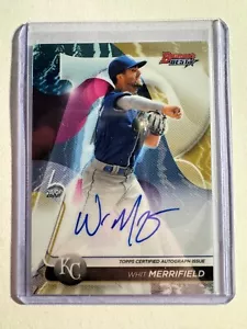 K184,556 - 2020 Bowman's Best Best of '20 Autographs #B20WM Whit Merrifield Auto - Picture 1 of 1