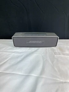 Bose SoundLink Mini Silver Rechargeable Battery Bluetooth Portable Speaker - Picture 1 of 12