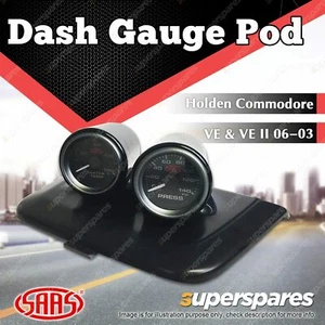 SAAS Dash Gauge Pod for Holden Commodore Berlina Calais VE 2006-2013 - Picture 1 of 6