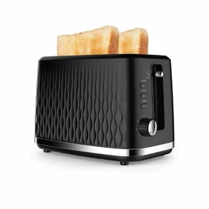 2 Slice Toaster 7 Settings Adjustable Browning Control Self-Centering - Black AU - Picture 1 of 10
