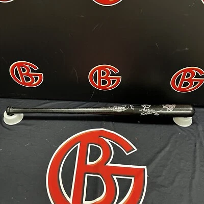 Bate autografiado por Scott Brosius de los Yankees de Nueva York firmado Steiner certificado de autenticidad inscrito Foto 1 de 4