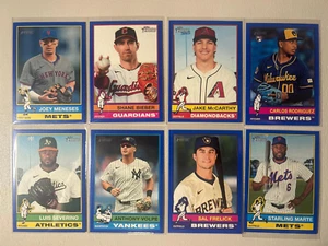 2025 Topps Heritage - HOBBY BOX BLUE BORDER - You Pick Complete Your Set - Picture 1 of 153